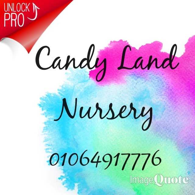 Candy Land nursery