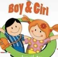 Boy & girl preschool &day care